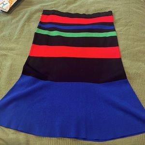 Moschino midi knit skirt